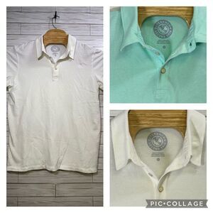 Outerknown Bundle 2 Women's Shirt‎ Size Sm Second Spin Golf Polo Organic Cotton